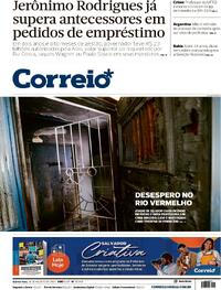 Capa do jornal Correio 28/08/2025