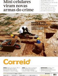 Capa do jornal Correio 28/10/2025