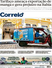 Capa do jornal Correio 29/07/2025