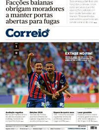 Capa do jornal Correio 29/08/2025