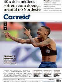 Capa do jornal Correio 29/09/2025