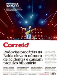 Capa do jornal Correio 30/12/2025