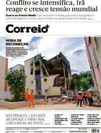 Capa do jornal Correio 02/03/2026