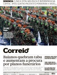 Capa do jornal Correio 03/03/2026