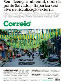 Capa Jornal Correio