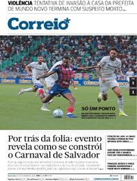 Capa do jornal Correio 06/02/2026