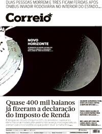 Capa do jornal Correio 07/04/2026
