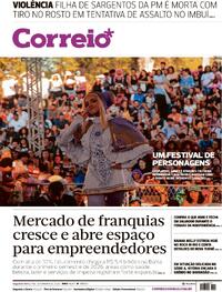 Capa Jornal Correio