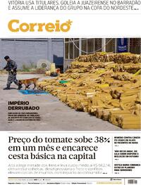Capa do jornal Correio 09/04/2026