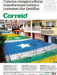 Capa do jornal Correio 10/06/2026