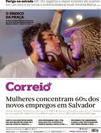 Capa do jornal Correio 13/03/2026