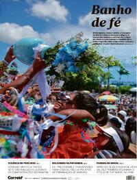 Capa do jornal Correio 16/01/2026