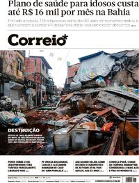 Capa do jornal Correio 16/02/2026
