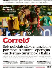 Capa Jornal Correio