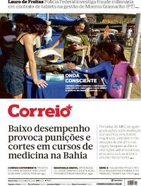 Capa do jornal Correio 18/03/2026