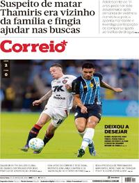 Capa do jornal Correio 20/03/2026