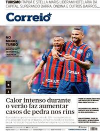 Capa do jornal Correio 21/01/2026
