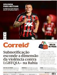Capa do jornal Correio 22/01/2026