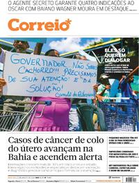 Capa do jornal Correio 23/01/2026