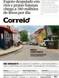 Capa do jornal Correio 24/02/2026