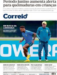Capa Jornal Correio