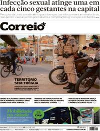 Capa do jornal Correio 27/02/2026