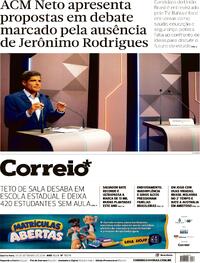 Capa Jornal Correio