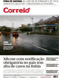 Capa do jornal Correio 31/03/2026