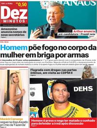 Capa do jornal Dez Minutos 03/10/2017