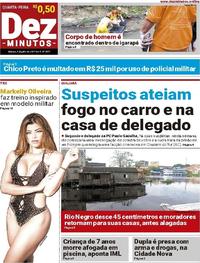 Capa do jornal Dez Minutos 05/07/2017
