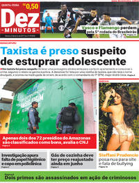 Capa do jornal Dez Minutos 08/06/2017