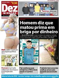 Capa do jornal Dez Minutos 08/11/2017