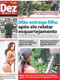 Capa do jornal Dez Minutos 09/06/2017