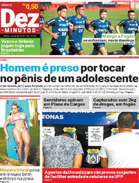 Capa do jornal Dez Minutos 09/09/2017