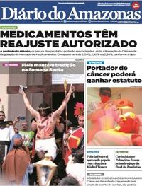 Capa do jornal Dez Minutos 31/03/2018