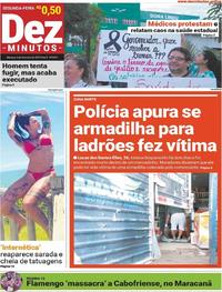 Capa do jornal Dez Minutos 04/02/2019