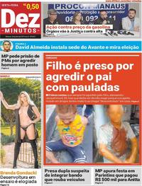 Capa do jornal Dez Minutos 05/07/2019