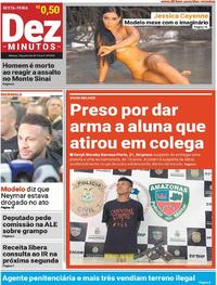 Capa do jornal Dez Minutos 07/06/2019