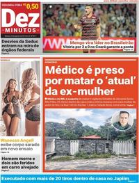 Capa do jornal Dez Minutos 26/08/2019