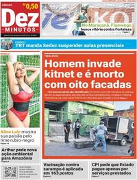 Capa do jornal Dez Minutos 05/09/2020