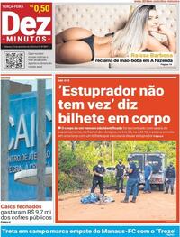 Capa do jornal Dez Minutos 15/09/2020