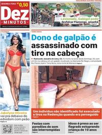 Capa do jornal Dez Minutos 21/09/2020