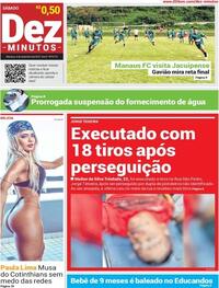 Capa do jornal Dez Minutos 04/09/2021