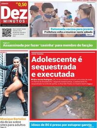 Capa do jornal Dez Minutos 18/09/2021