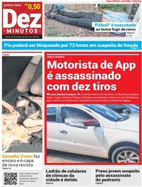 Capa do jornal Dez Minutos 30/09/2021
