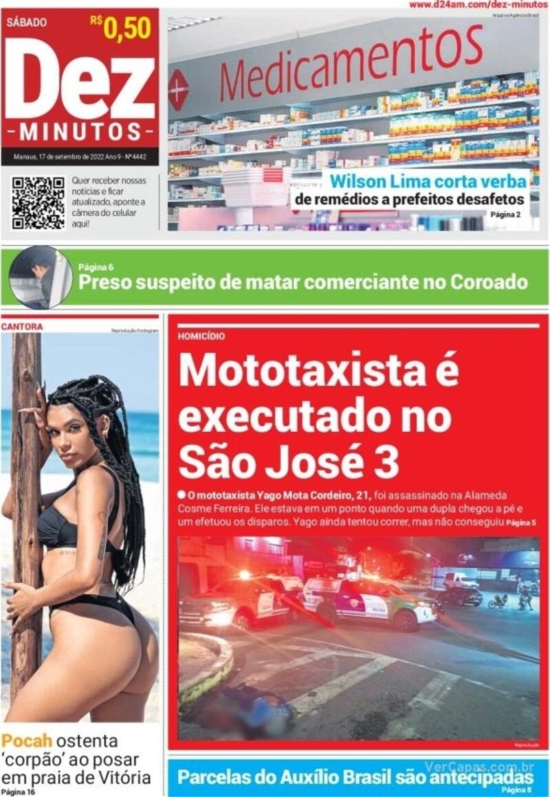 Capa Dez Minutos Segunda14 De Junho De 2021 