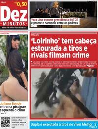 Capa do jornal Dez Minutos 02/12/2023