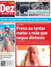 Capa do jornal Dez Minutos 03/03/2023