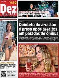 Capa do jornal Dez Minutos 07/11/2023