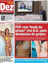 Capa do jornal Dez Minutos 14/11/2023